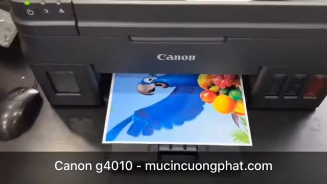 Video giới thiệu máy in Canon pixma G4010 đa chức năng in scan copy fax смотреть онлайн