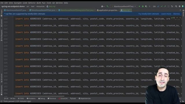 #22 - JUnit 5 Tutorial- Integration test in Spring boot with database смотреть онлайн