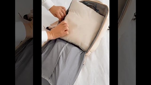 Гаджет для дома Лайфхаки сумка органайзер в дорогу для одежды #shorts смотреть онлайн