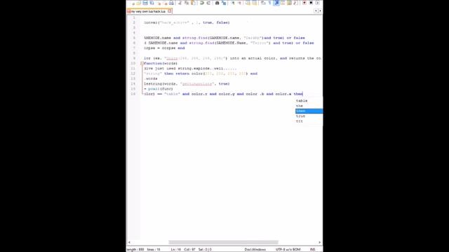 Lua Speed Coding смотреть онлайн