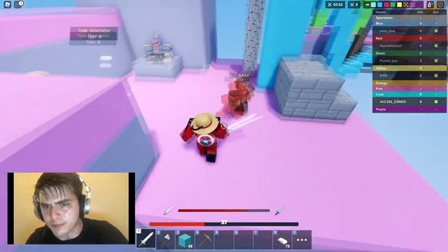 Do I auto click in Roblox Bedwars? смотреть онлайн