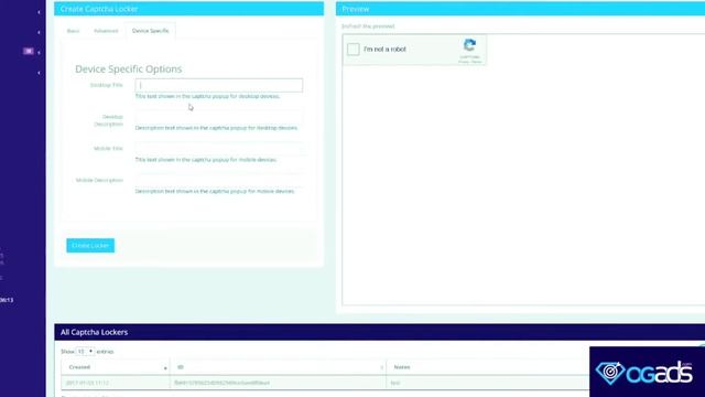 ogads captcha locker tutorial смотреть онлайн