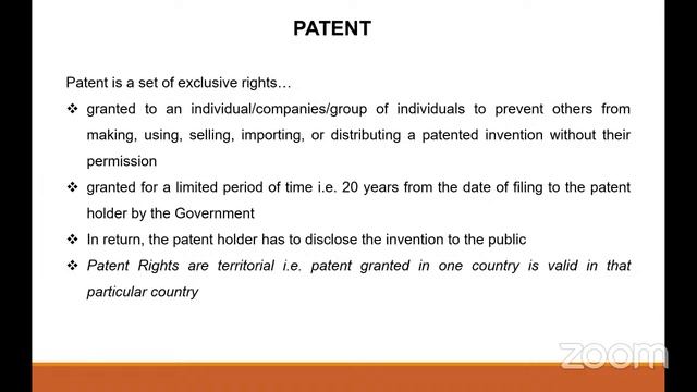 Intellectual Property Rights - Patent Search & Drafting смотреть онлайн