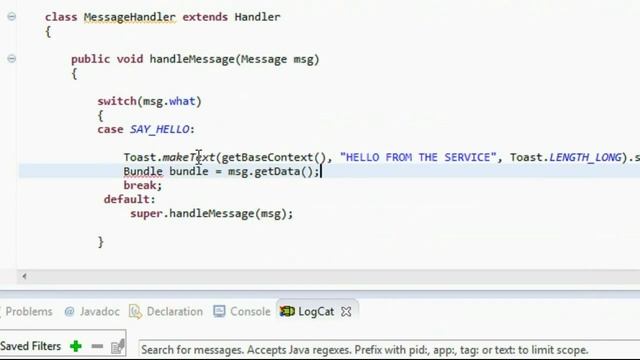 Android tutorial for beginners 75 Create a Service using Messenger Part 2 смотреть онлайн