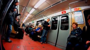 Поездка от Станции Метро «Комендантский Проспект» до Станции «Садовая» 5 линия (ФПЛ).