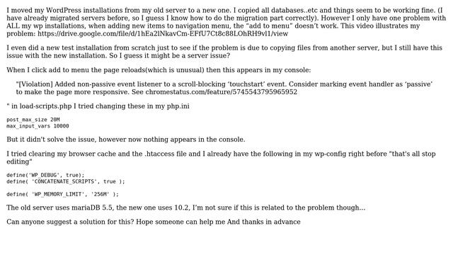 Wordpress: Wordpress "add to menu" button not working (2 Solutions!!) смотреть онлайн