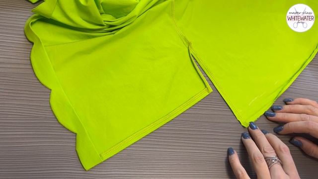 Как сделать разрез в боковом шве. смотреть онлайн