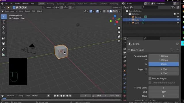Blender Object Mode vs Edit Mode смотреть онлайн