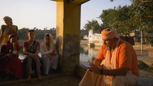 Индийское кино в храме богини Дурги. Парикрама с Авадхутом Махараджем. смотреть онлайн