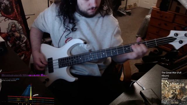 Sabaton - Great War | Rocksmith 2014 Bass Cover (Tabs In Description) смотреть онлайн