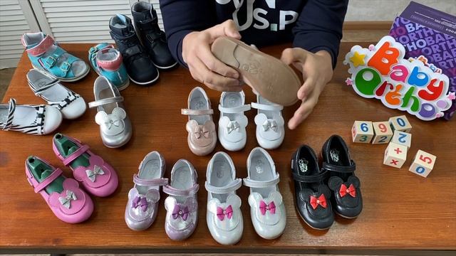Выпустили новые балетки "Минни" Детская обувь Baby-Ortho смотреть онлайн
