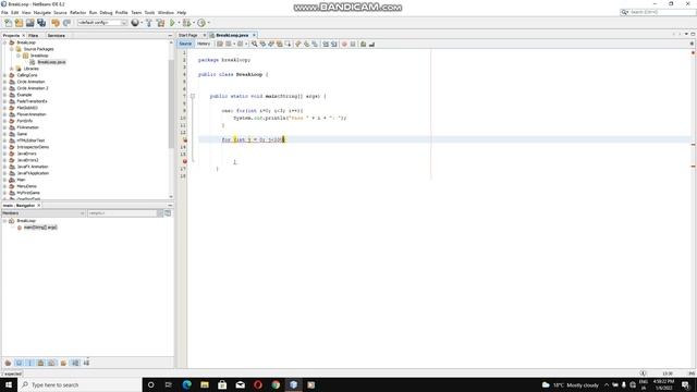 Switch & Block & Break Keyword Error in java смотреть онлайн