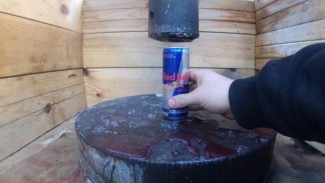 Гидравлический пресс vs red bull и burn смотреть онлайн