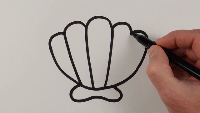 Рисуем фломастерами. Простой милый рисунок. Рисование для детей смотреть онлайн