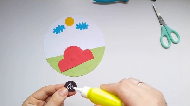 Как сделать простую поделку "автомобильчик" из цветной бумаги смотреть онлайн