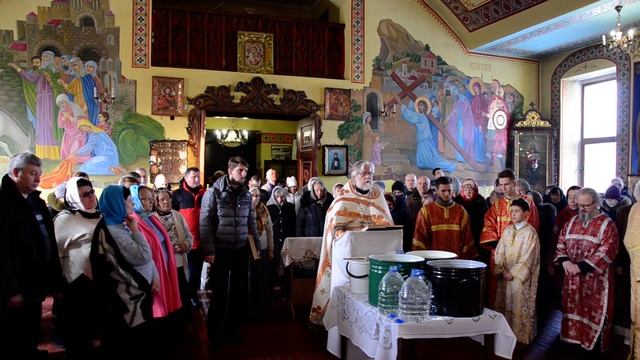 Крещение Господне. Чин великого освящения воды смотреть онлайн