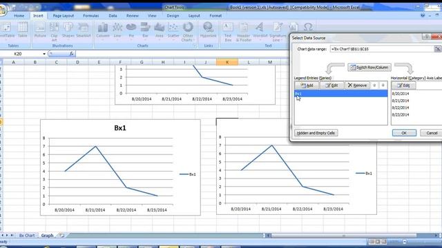 How to Create Behavior Graphs on Excel - Video 1 смотреть онлайн