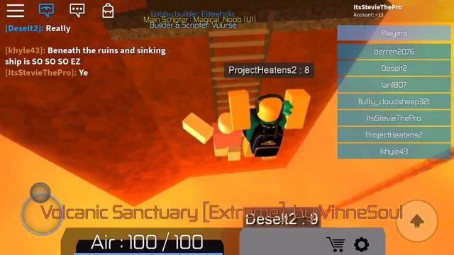 Roblox | Flood Escape X смотреть онлайн