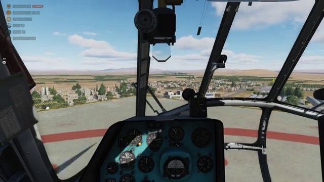 (DCS WORLD) Полёты на БП/СБЗ миссия "Голанские высоты" смотреть онлайн