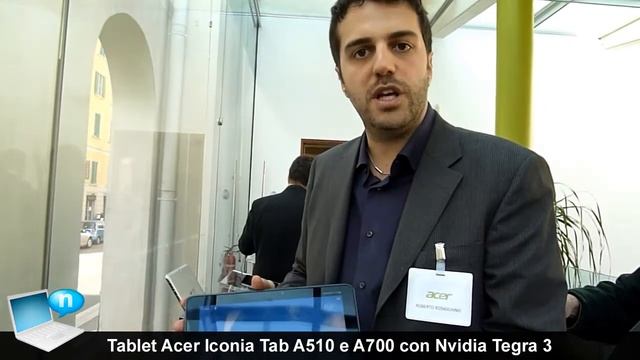 Tablet Acer Iconia Tab A510 e A700 con Nvidia Tegra 3 смотреть онлайн