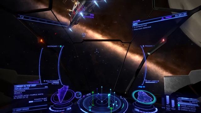 Elite Dangerous - Vulture combat смотреть онлайн