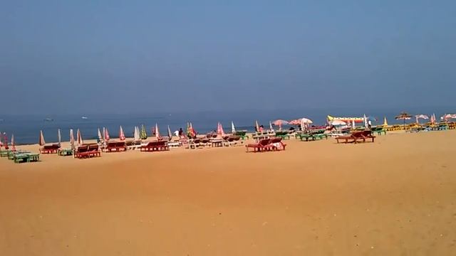 Пляж Калангут в Индии, штат Гоа смотреть онлайн