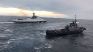 катер таранит буксир 25.11.18.