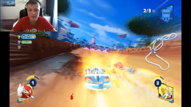 Прохождение Team Sonic Raicing - №1 ГОНКА НАЧИНАЕТСЯ! (ЗАПИСЬ ОТКЛЮЧИЛАСЬ!) смотреть онлайн