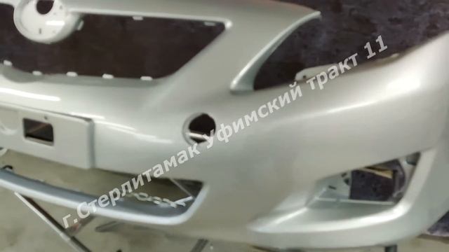 Бампер TOYOTA COROLLA 07 E150 TOYOTA 1F7 Ultra Silver металик передний ЕСТЬ ВСЕ ЦВЕТА смотреть онлайн