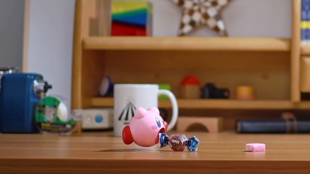 Kirby’s Dreamland-Series Of Kirby Moving In Stop Motion