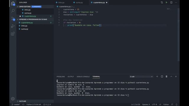 Estructuras condicionales o de control en Python (if, elif y else) смотреть онлайн