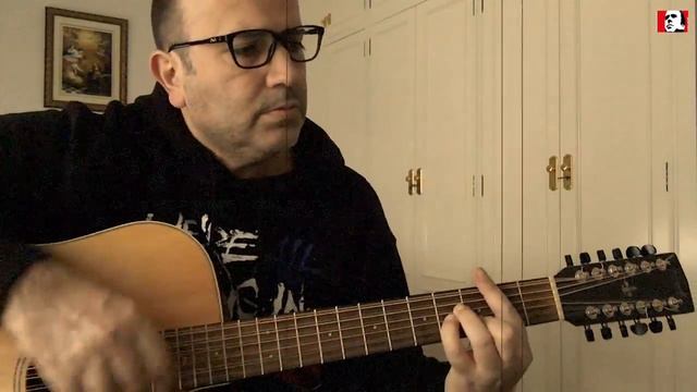 So long Marianne by Leonard Cohen 12 strings guitar cover смотреть онлайн