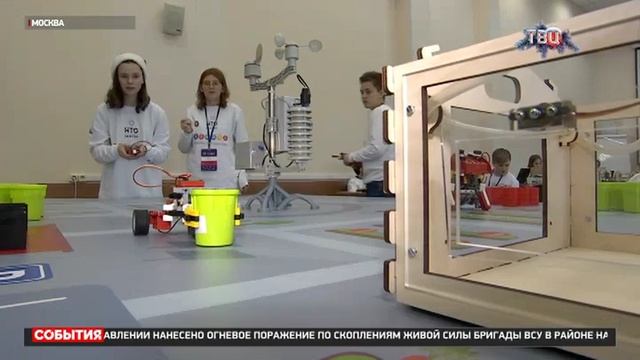 В Москве прошел слет победителей Национальной технологической олимпиады Junior смотреть онлайн