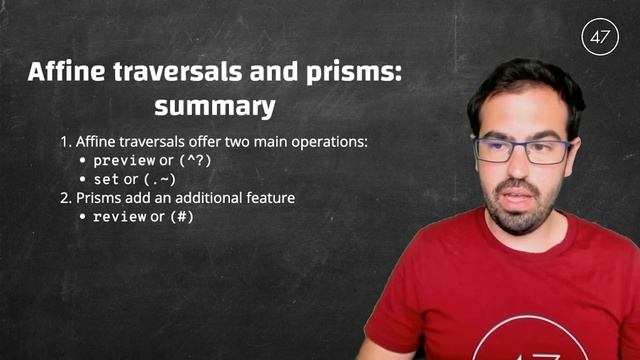 Basic optics: lenses, prisms, and traversals in Haskell смотреть онлайн