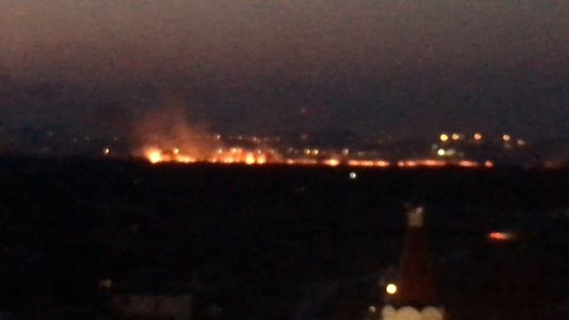 Пожар на окраине Калининграда смотреть онлайн