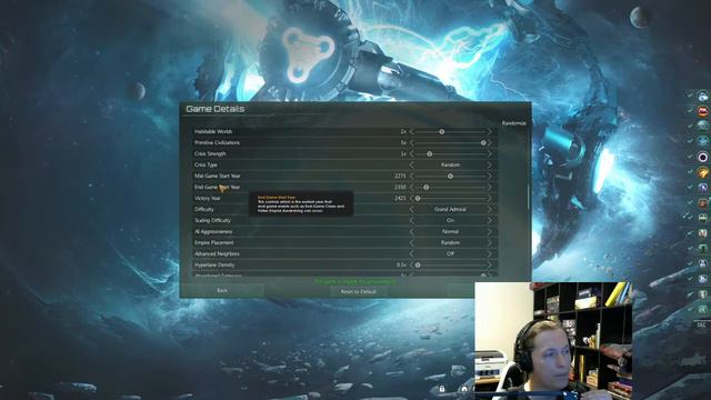 Stellaris Empire Selection and Settings Tutorial смотреть онлайн