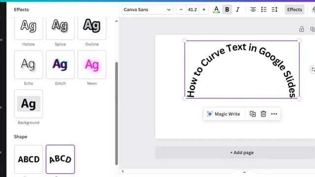 How to Curve text in Google Slides | Google Slides | Mahadees.com смотреть онлайн