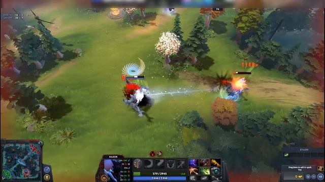 Shadow Fiend vs Razor / Шадоу Финд против Разора смотреть онлайн