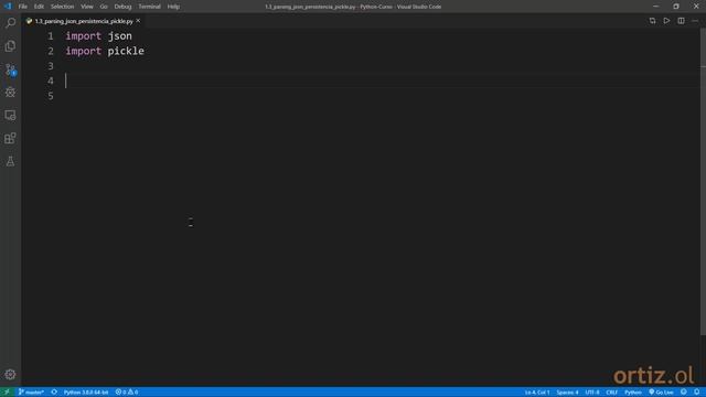 Python - Curso: 20 Demostración de Parsing con el Formato JSON y Persistencia de Datos con pickle смотреть онлайн