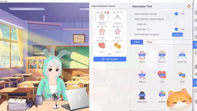 Custom twitch effects interactive extension is finally here! - VTuber Maker смотреть онлайн