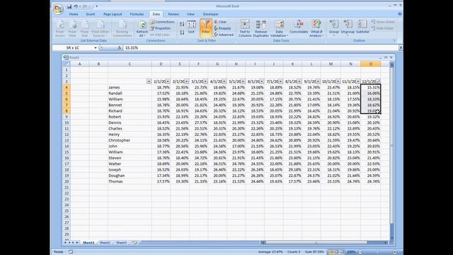 Query Data from a Web HTML File and Run Macro Microsoft Excel Tutorial смотреть онлайн