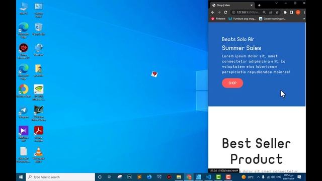 How To Create Landing Page Design using Bootstrap 5 | Intro | #01 смотреть онлайн