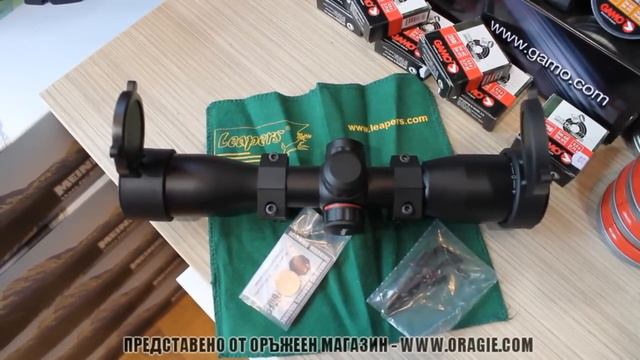 Оптика Leapers 4x32 със стойки - 5 Генерация/Поколение
