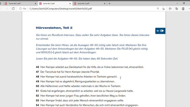 Telc B2 / გამოცდის ფორმატის მიმოხილვა смотреть онлайн