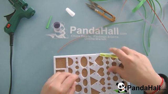 video 6. PandaHall Мастер-Класс - цветы из квиллинга смотреть онлайн