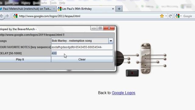 Les Paul Google Doodle Jammer Java App - part II смотреть онлайн