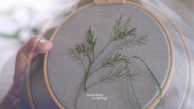 Embroidery Design for Complete Beginners - Winter Mimosa смотреть онлайн