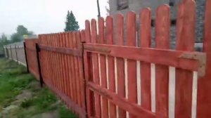 Забор с заборной доски как сделать своими руками.