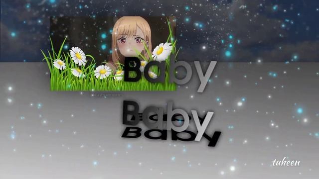 Baby Don't Go - Marin and Hina 3D typography ( node video free Project file) смотреть онлайн