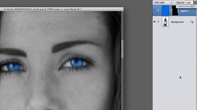 Photoshop Elements Adding Color to Black and White смотреть онлайн